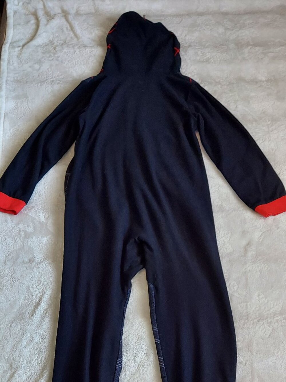 Spiderman Miles Morales One-Piece Kids Superhero Costume Small - Picture 11 of 12
